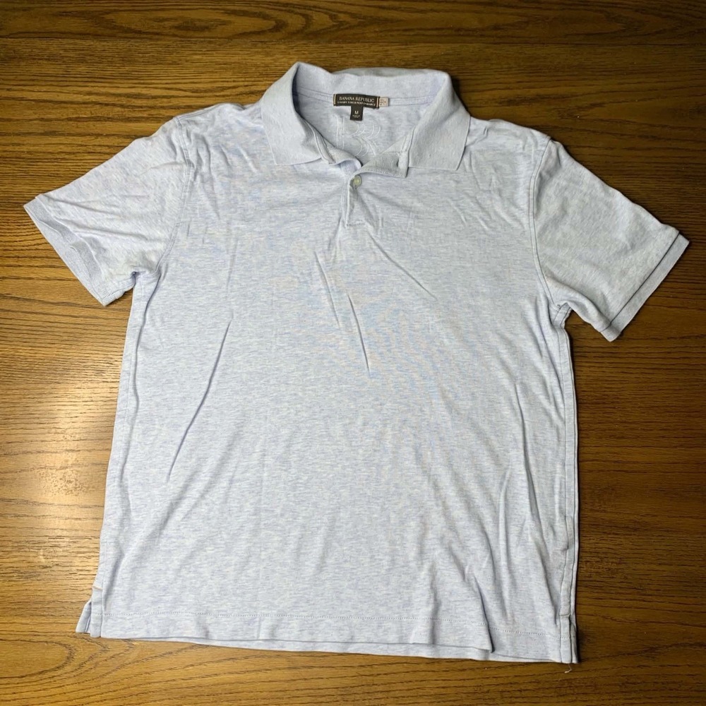 Banana Republic Luxury Touch Performance Polo Shirt Men's Medium
